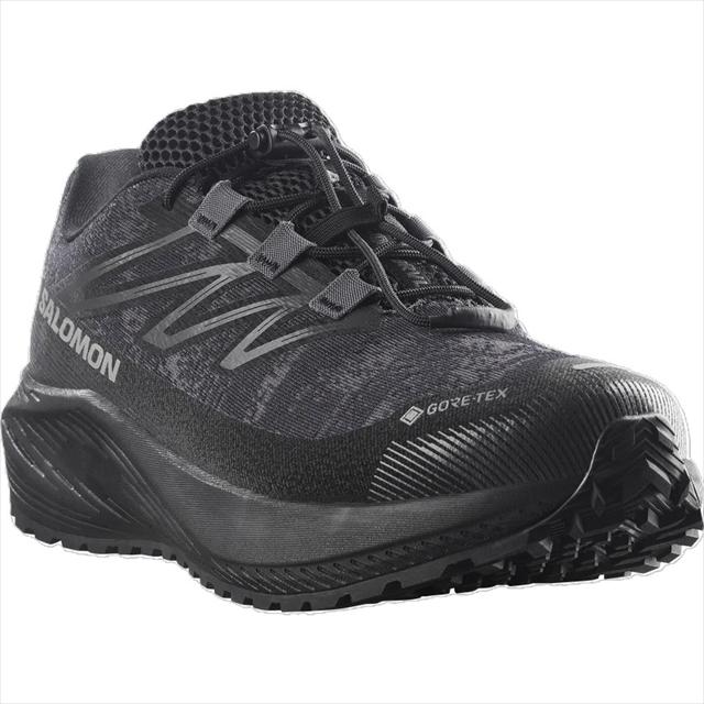 SALOMON ������� AERO FLOW GRVL GTX ASPHALT/B/CLOUDBURST ��� �ȥ쥤����˥󥰥��塼�� �������ե��� ����٥� �����ƥå��� L49227500 GORE-TEX �ɿ�Ʃ�� �쥤�󥷥塼��  �ȥ��󥷥塼�� �ȥ쥤�륷�塼�� �����ȥɥ� ���ˡ����� �ϥ����� �л� �ȥ�å���