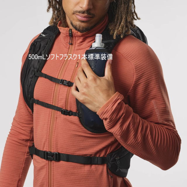 SALOMON ������� �٥��� �Хå��ѥå� XT 15 SET LC2536200 BLACK �ȥ쥤����˥� �ȥ��󥶥å� ���˥󥰥٥��� ���å����å� �ϥ��ɥ졼����� �л� �ȥ�å��� ��� ��ǥ����� �ե饹����°