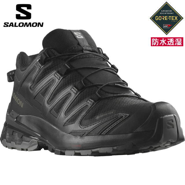 SALOMON  ȥ쥤˥󥰥塼 ǥ  XA PRO 3D V9 GTX W L47270800 BLACK  أץ 3D ƥå GORE-TEX ɿƩ ȥ󥷥塼 ȥ쥤륷塼 ȥɥ塼 ˡ ϥ л ȥå å 