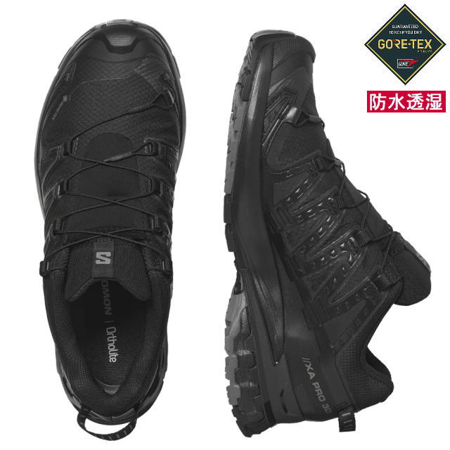 SALOMON  ȥ쥤˥󥰥塼 ǥ  XA PRO 3D V9 GTX W L47270800 BLACK  أץ 3D ƥå GORE-TEX ɿƩ ȥ󥷥塼 ȥ쥤륷塼 ȥɥ塼 ˡ ϥ л ȥå å 
