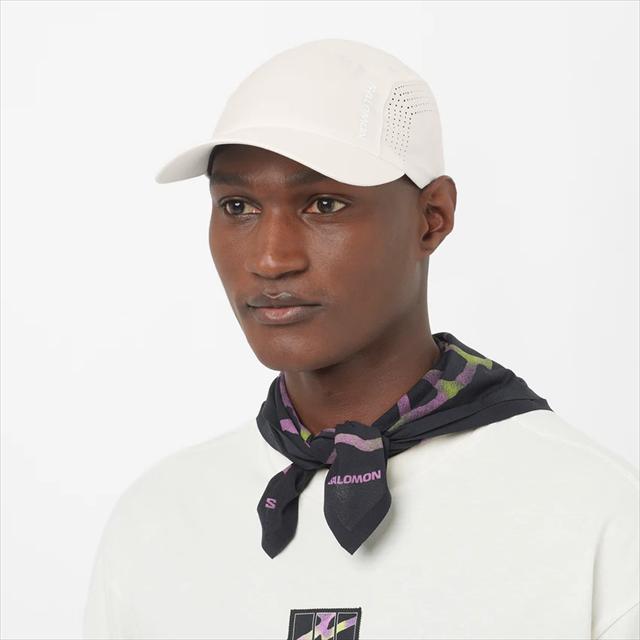 SALOMON ������� SHAKEout CAP U WHISPER WHITE ��˥��å��� ���˥󥰥���å� �������������ȥ���å� ˹�� �ȥ쥤����˥� ���˥� �����ȥɥ� �ȥ��� �ޥ饽�� ���祮�� ������ ���ݡ���