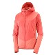 SALOMON ������� �ȥ쥤����˥� �ե꡼�����㥱�å� OUTLINE ALL SEASON HYBRID Jacket W FADED ROSE LC2124100