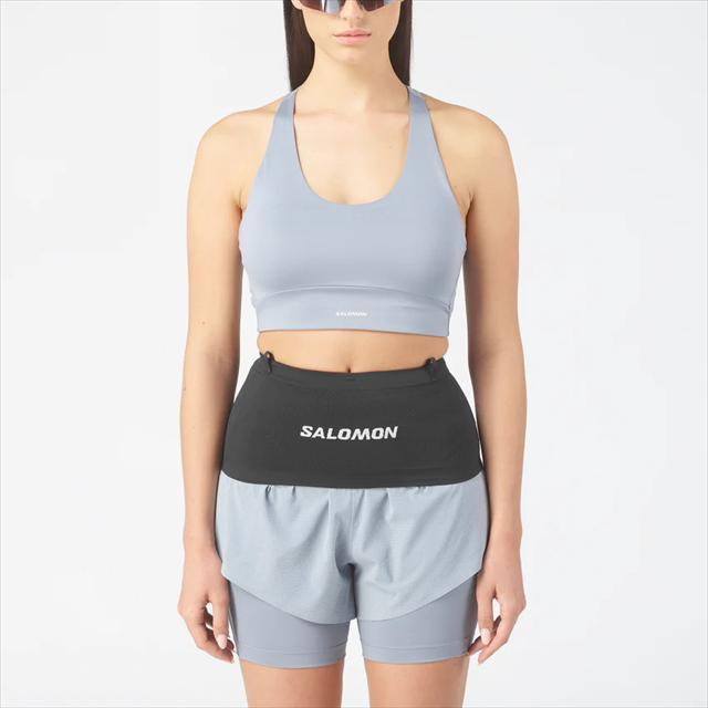 SALOMON ������� ���˥󥰥٥�� ADV SKIN SEAMLESS BELT BLACK/WHITE LC2855500 ���ɥХ󥹥ɥ����� ������쥹 �٥�� ��˥��å��� �ȥ쥤����˥� �ȥ��� ���˥󥰥٥�� �������ȥХå� �������ȥݡ��� �ޥ饽�� ���祮�� �ȥ�٥� �����ȥɥ�