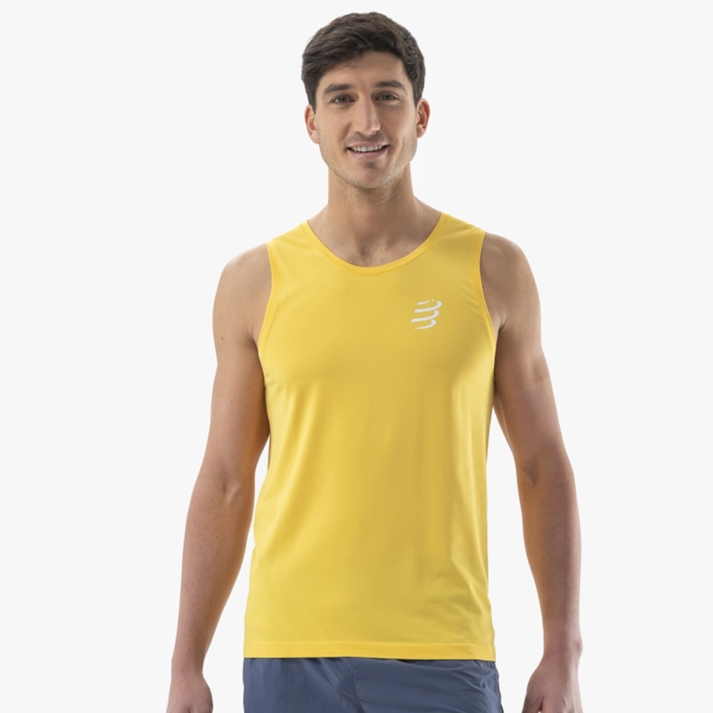 COMPRESSPORTS ����ץ쥹�ݡ��� Performance Singlet M MAIZE ��� ���󥯥ȥå� T����� Performance Singlet M ��� �Ρ����꡼�� ®�� ����  �ȥ쥤����˥� ���˥� �����ȥɥ� �ȥ��� �ޥ饽�� ���祮�� ������ ���ݡ���