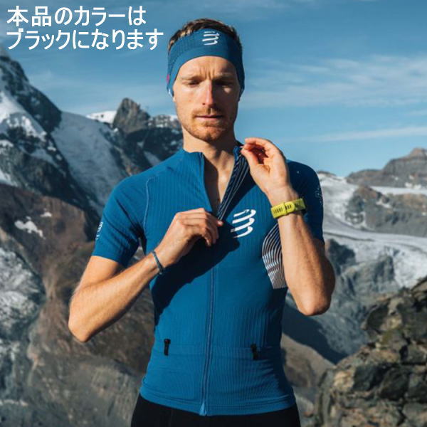 Compressport ����ץ쥹�ݡ��� �ȥ쥤����˥� �ե른�å� ȾµT����� Trail Postural SS Top M �ȥ쥤��ݥ������� AM00122B �֥�å�