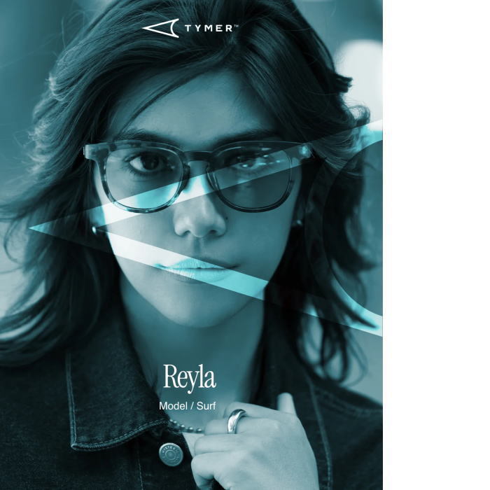 TYMER �����ޡ� ���ݡ��� ���˥� ���󥰥饹 BLAKE �֥쥤�� TY101 �ե졼�५�顼 Matt Clear Grey2  �ɳ��� �ե��å� ����ˤ��� ��� 5������ �ȥ쥤����˥� �ȥ��� �ޥ饽��