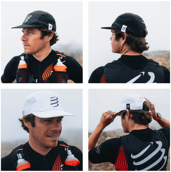 Compressport ����ץ쥹�ݡ��� 5�ѥͥ� �饤�ȥ���å� 5 Panel Light Cap CU00097B ��� ��ǥ����� ��˥��å��� ���˥󥰥���å� ˹�� �ޤꤿ���� �ȥ쥤����˥� �ȥ��� �ޥ饽�� ���祮�� �����ȥɥ� ���ݡ���
