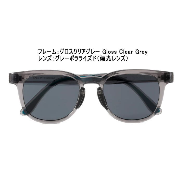TYMER �����ޡ� ���ݡ��� ���˥� ���󥰥饹 BLAKE �֥쥤�� TY101 Grey Polarized �и����졼��� �и���� �ɳ��� �ե��å� ����ˤ��� ��� 5������ �ȥ쥤����˥� �ȥ��� �ޥ饽��