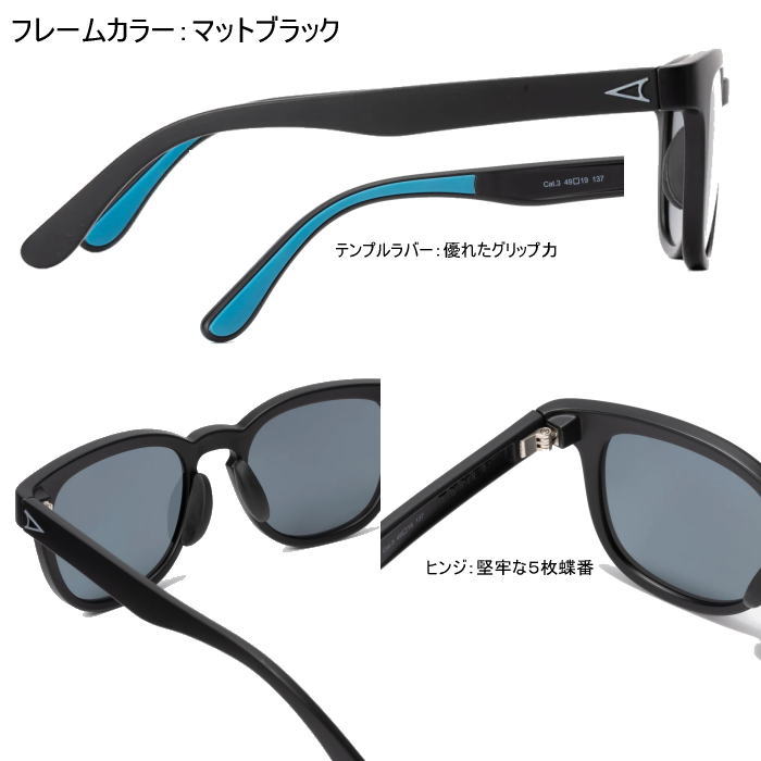 TYMER �����ޡ� ���ݡ��� ���˥� ���󥰥饹 BLAKE �֥쥤�� TY101 Grey Polarized �и����졼��� �и���� �ɳ��� �ե��å� ����ˤ��� ��� 5������ �ȥ쥤����˥� �ȥ��� �ޥ饽��