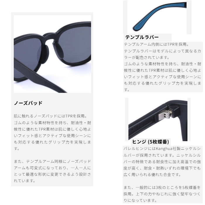 TYMER �����ޡ� ���ݡ��� ���˥� ���󥰥饹 BLAKE �֥쥤�� TY101 Grey Polarized �и����졼��� �и���� �ɳ��� �ե��å� ����ˤ��� ��� 5������ �ȥ쥤����˥� �ȥ��� �ޥ饽��