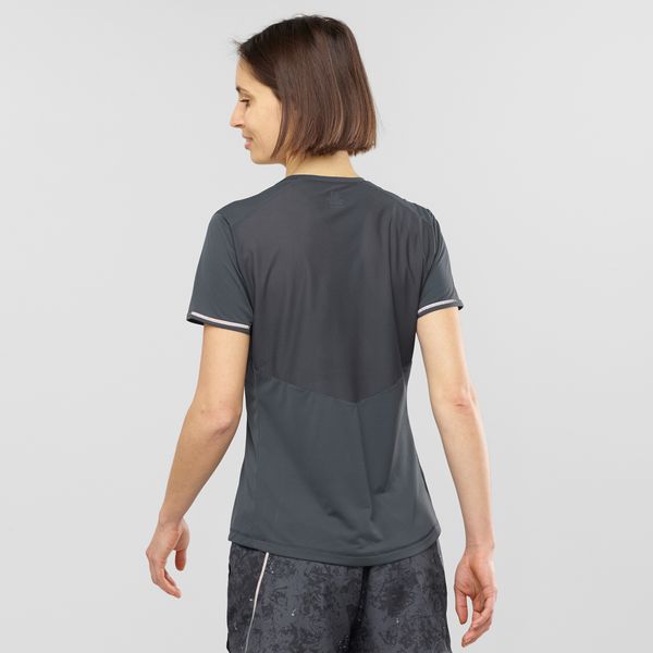 SALOMON  ȥ쥤˥ ȾµT ǥ AGILE SS TEE W LC1159200 EBONY