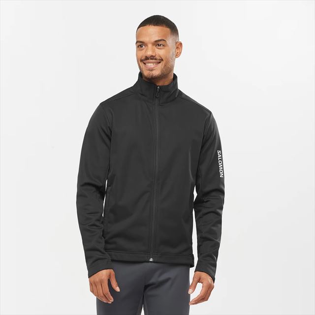 SALOMON  ȥ쥤˥ ̵ ɥ֥졼㥱å GORE-TEX INFINIUM WINDSTOPPER ƥå ɥȥåѡ M DEEP BLACK LC1865900