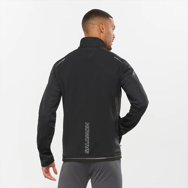 SALOMON  ȥ쥤˥ ̵ ɥ֥졼㥱å GORE-TEX INFINIUM WINDSTOPPER ƥå ɥȥåѡ M DEEP BLACK LC1865900
