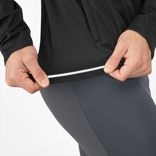 SALOMON  ȥ쥤˥ ̵ ɥ֥졼㥱å GORE-TEX INFINIUM WINDSTOPPER ƥå ɥȥåѡ M DEEP BLACK LC1865900