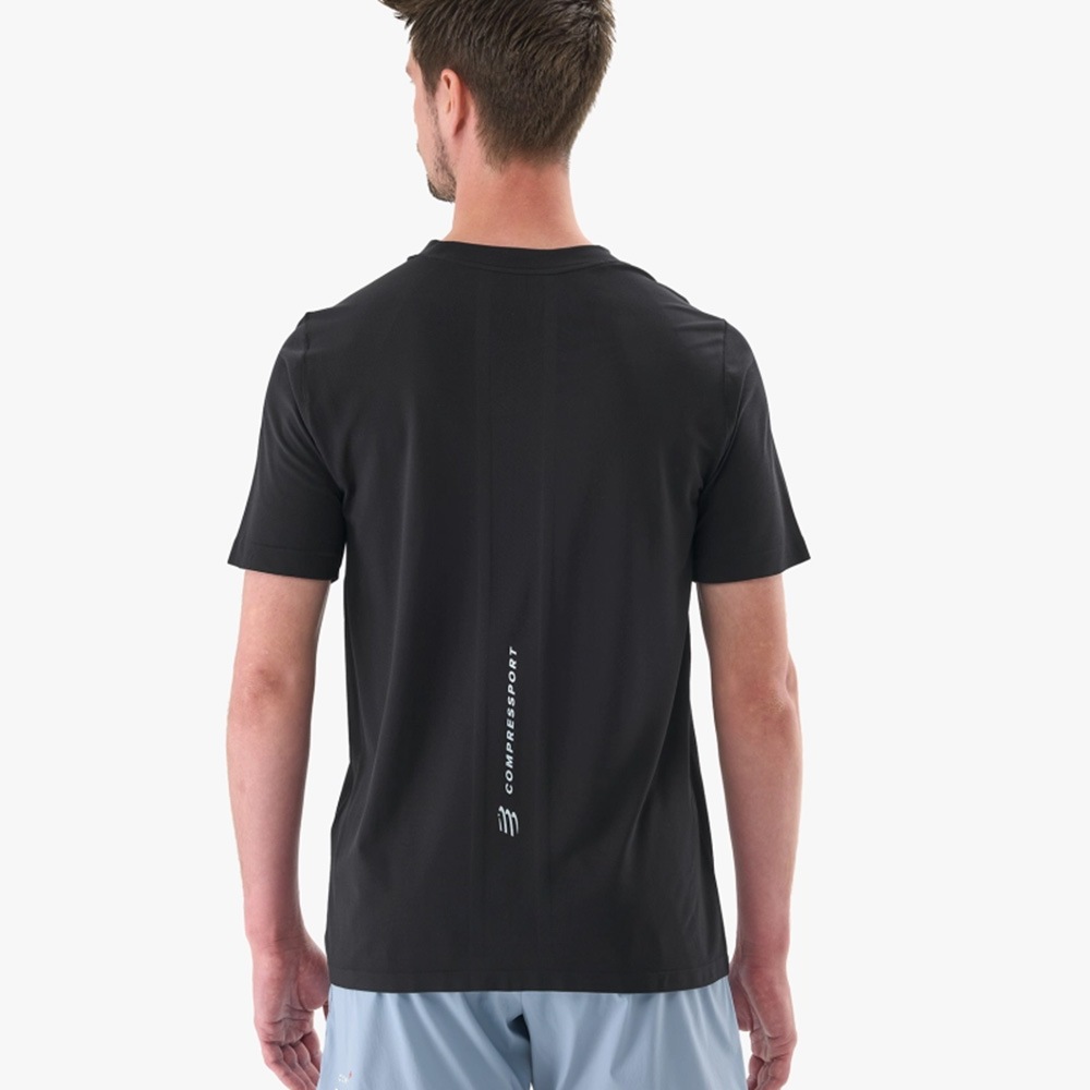 COMPRESSPORTS ����ץ쥹�ݡ��� Performance SS Tshirt M BLACK ��˥��å��� ���˥�Ⱦµ����� Performance SS Tshirt M ��˥��å���  �ȥ쥤����˥� ���˥� �����ȥɥ� �ȥ��� �ޥ饽�� ���祮�� ������ ���ݡ���