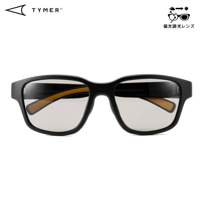 TYMER �����ޡ� ���ݡ��� ���˥� ���󥰥饹 FROST �ե����� TY104 Photochromic Grey Polarized Ĵ���и����졼��� �ɳ��� �ե��å� ����ˤ��� ��� 5������ �ȥ쥤����˥� �ȥ��� �ޥ饽��