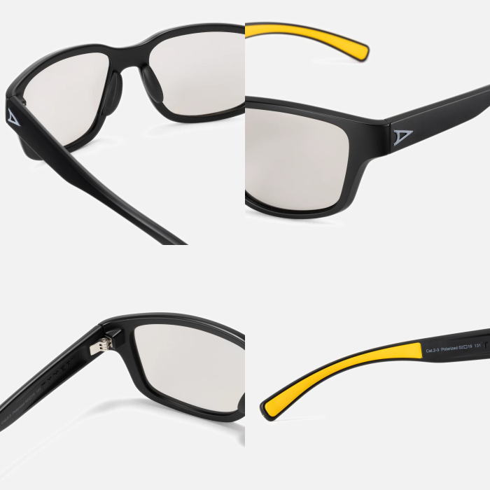 TYMER �����ޡ� ���ݡ��� ���˥� ���󥰥饹 FROST �ե����� TY104 Photochromic Grey Polarized Ĵ���и����졼��� �ɳ��� �ե��å� ����ˤ��� ��� 5������ �ȥ쥤����˥� �ȥ��� �ޥ饽��