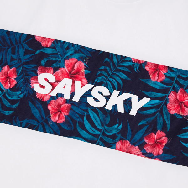 SAYSKY ���������� ���˥� ȾµT����� Flower Combat T shirt JMRSS06C ��� ��˥��å��� �۴�®�� ���� ���˥� �ޥ饽�� ���祮�� �ȥ��� �ȥ쥤����˥�