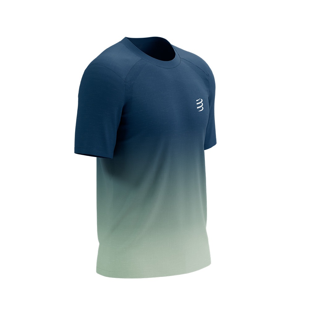 COMPRESSPORTS ����ץ쥹�ݡ��� Performance SS Tshirt M POSEIDON/ICE FLOW ��� ���˥�Ⱦµ����� Performance SS Tshirt M ���  �ȥ쥤����˥� ���˥� �����ȥɥ� �ȥ��� �ޥ饽�� ���祮�� ������ ���ݡ���
