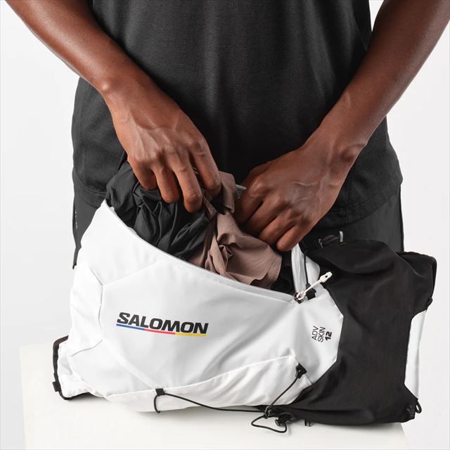 SALOMON  ٥ Хåѥå ADV SKIN 12 RACE FLAG SET BLACK/WHITE LC2483700  ɥХ󥹥 12å 졼եå ȥ쥤˥ ȥ󥶥å ˥󥰥٥ åå ϥɥ졼 ȥå  ǥ ե饹°
