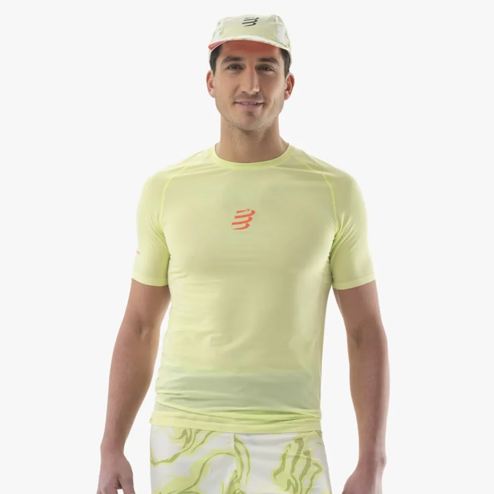 COMPRESSPORTS ����ץ쥹�ݡ��� Trail Racing SS Tshirt M SHADOW LIME ��� ���˥�Ⱦµ����� Trail Racing SS Tshirt M ���  �ȥ쥤����˥� ���˥� �����ȥɥ� �ȥ��� �ޥ饽�� ���祮�� �л� �ȥ�å��� �ϥ�����