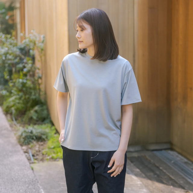 Bring �֥�� BW0104 WUNDERWEAR AOYAMA T-shirt ���롼�ͥå� ������51% S/S ȾµT����� ��� ��ǥ����� ��˥��å��� ���ȥ�å� ���硼�ȥ��꡼�� �١����쥤�䡼 �ߥåɥ쥤�䡼 �ȥ쥤����˥� �л� �ȥ�å��� �����ȥɥ� ������ 