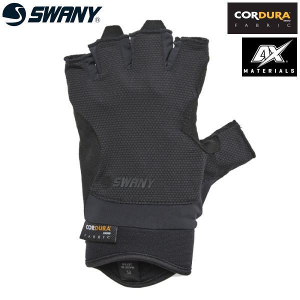 SWANY ����ˡ� �������� TR-701 Trekking Half Finger Glove �֥�å� �ȥ�å��󥰥ϡ��եե��󥬡��������� ���� ���ȥ�å� ���� �л��������� ���͹���� �����ǥ�� ���å������꡼�� ���ޥե��б� ���˥� �ȥ쥤����˥� �ȥ��� �����ȥɥ� �ޥ饽��