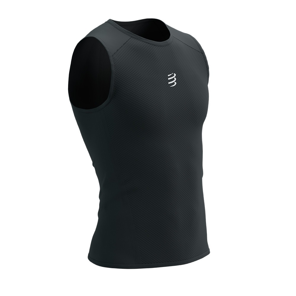 COMPRESSPORTS ����ץ쥹�ݡ��� Trail Racing Tank M BLACK ��� ���󥯥ȥå� T����� Trail Racing Tank M ��� �Ρ����꡼�� ®�� ����  �ȥ쥤����˥� ���˥� �����ȥɥ� �ȥ��� �ޥ饽�� ���祮�� �л� �ȥ�å��� �ϥ�����