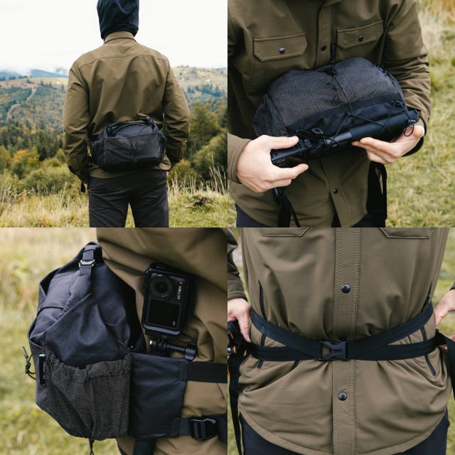 LITEWAY �饤�ȥ����� �������ȥݡ��� HIP PACK �ҥåץѥå� Ocean Blue 10L �������ȥХå� �ҥåץХå� �л� �ȥ�å��� �����ȥɥ� �ե��� �ȥ�٥� ι�� �ϥ����� �Х����ѥå��� �����ȥХ� ���� ���� ECOPAK EXP EXP200 ��� ��ǥ����� ��˥��å���