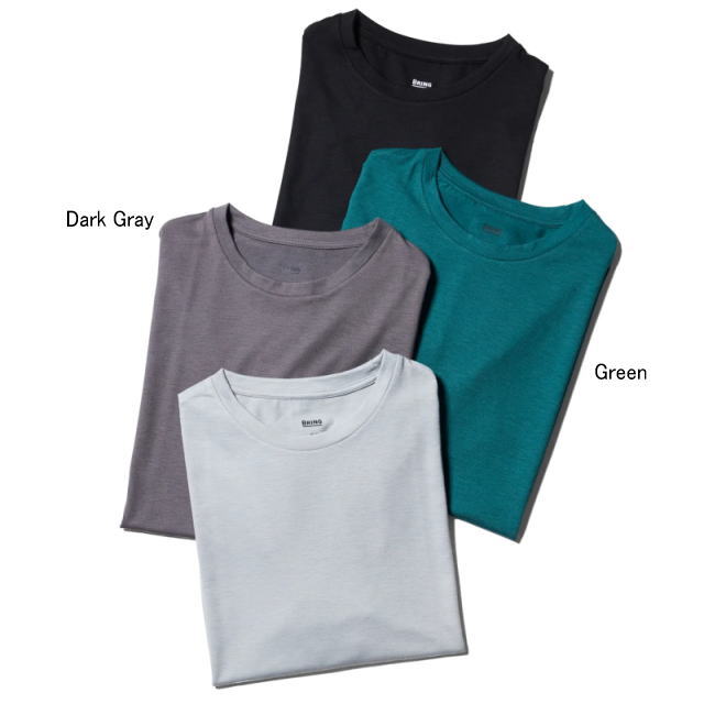 Bring �֥�� BW0104 WUNDERWEAR AOYAMA T-shirt ���롼�ͥå� ������51% S/S ȾµT����� ��� ��ǥ����� ��˥��å��� ���ȥ�å� ���硼�ȥ��꡼�� �١����쥤�䡼 �ߥåɥ쥤�䡼 �ȥ쥤����˥� �л� �ȥ�å��� �����ȥɥ� ������ 