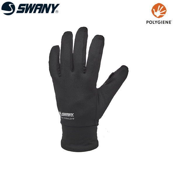 SWANY ����ˡ� �������� SPG-101 Polygiene light Glove �֥�å� �ݥꥸ��饤�ȥ������� ���� ���ȥ�å� �����ɽ� �ɴ� �ޥ���������� ���ꥳ�󥰥�å� ���ޥե��б� ���˥� �ȥ쥤����˥� �ȥ��� �����ȥɥ� �л� �ޥ饽�� ���祮��