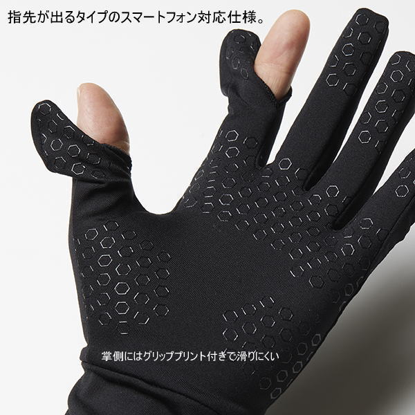 SWANY ����ˡ� �������� SPG-101 Polygiene light Glove �֥�å� �ݥꥸ��饤�ȥ������� ���� ���ȥ�å� �����ɽ� �ɴ� �ޥ���������� ���ꥳ�󥰥�å� ���ޥե��б� ���˥� �ȥ쥤����˥� �ȥ��� �����ȥɥ� �л� �ޥ饽�� ���祮��