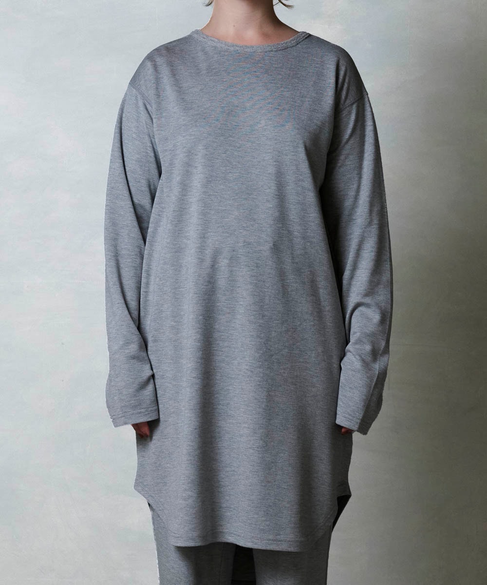 モイストチュニック丈長袖Tシャツ【ポンチ】｜Five Rules公式通販