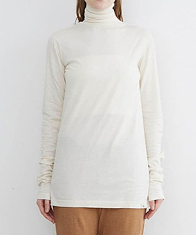 モイストタートルロングスリーブTシャツ【天竺】