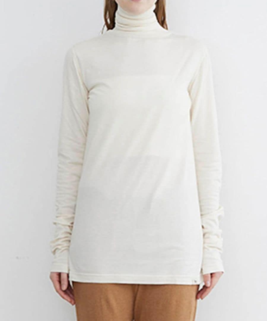 モイストタートルロングスリーブTシャツ【天竺】