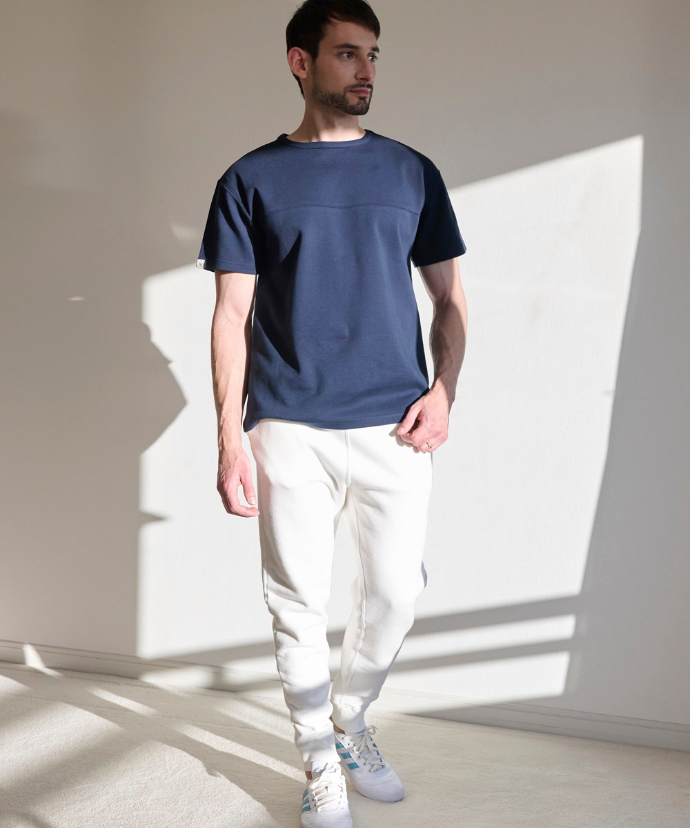 切り替えＴシャツ【ポンチ】【コットン100%】