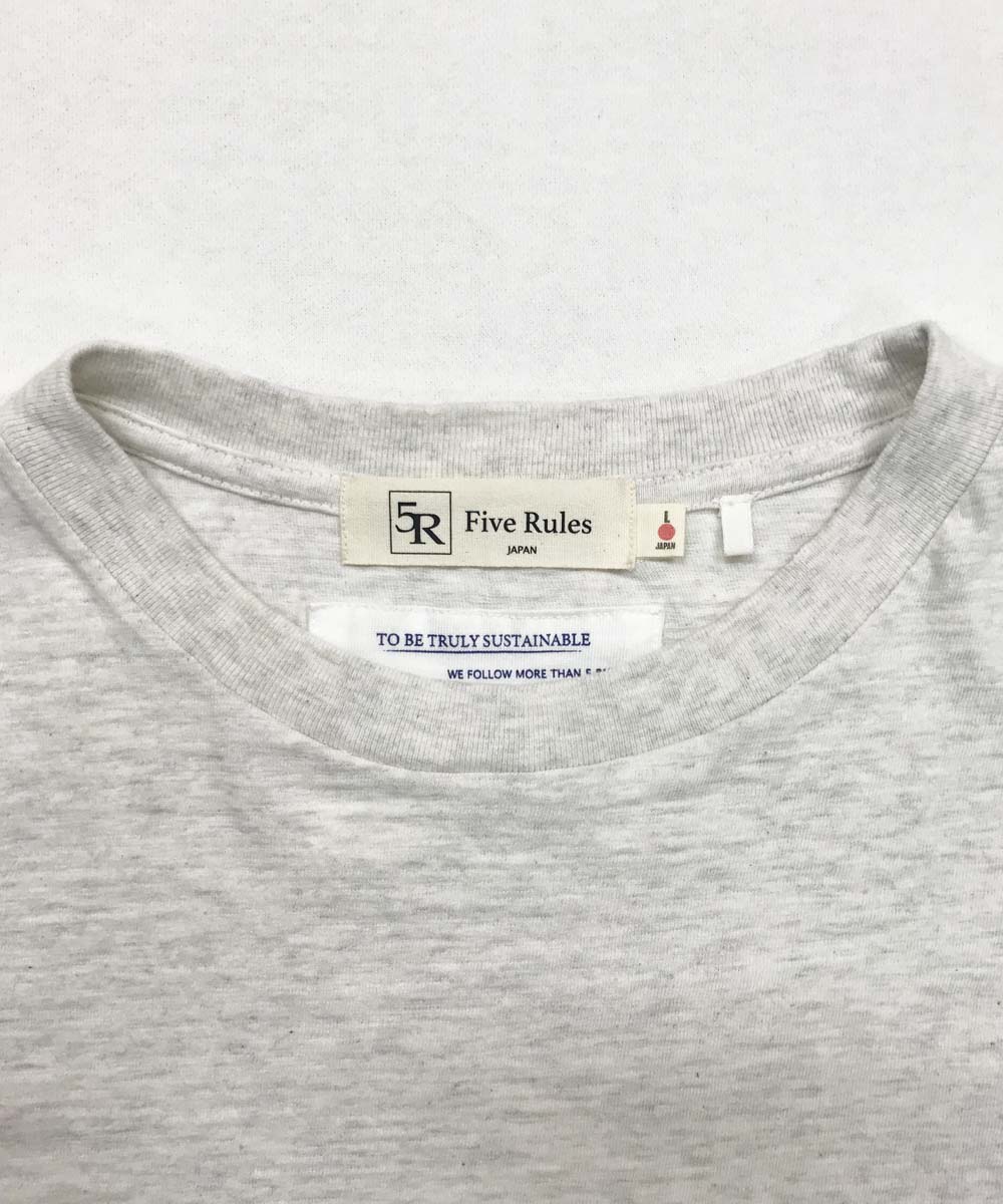 ポケット付Ｔシャツ【スラブ天竺】【コットン100%】