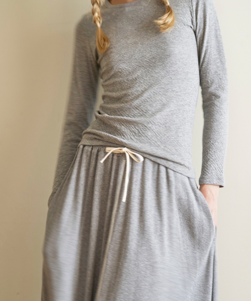 モイストボリュームワッフルスカート【ワッフル】