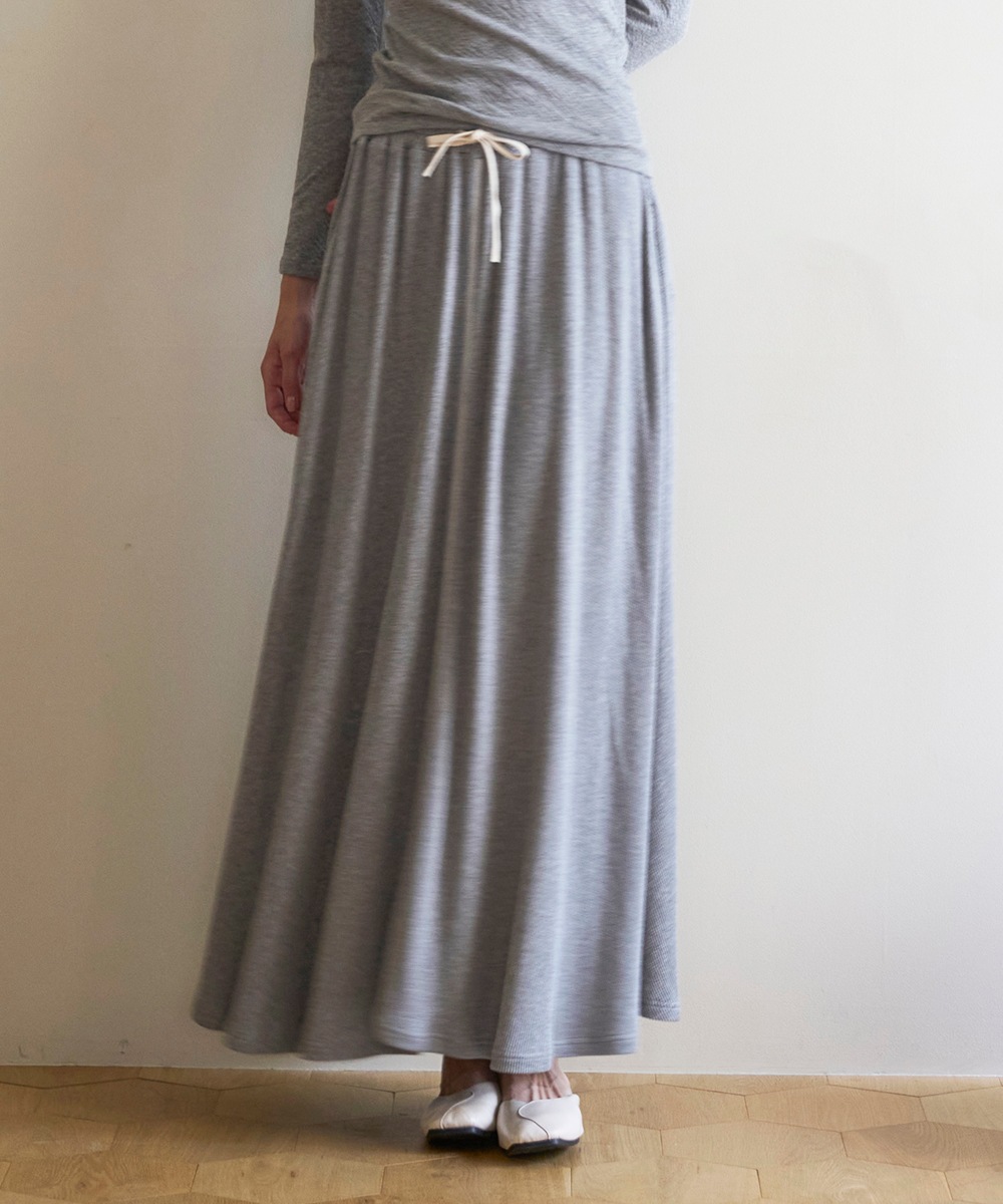モイストボリュームワッフルスカート【ワッフル】