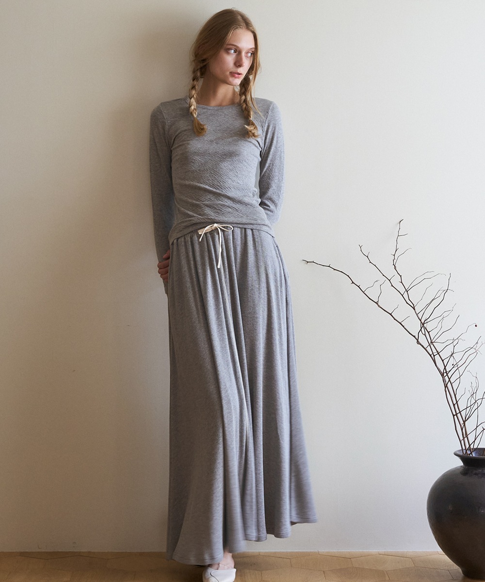 モイストボリュームワッフルスカート【ワッフル】