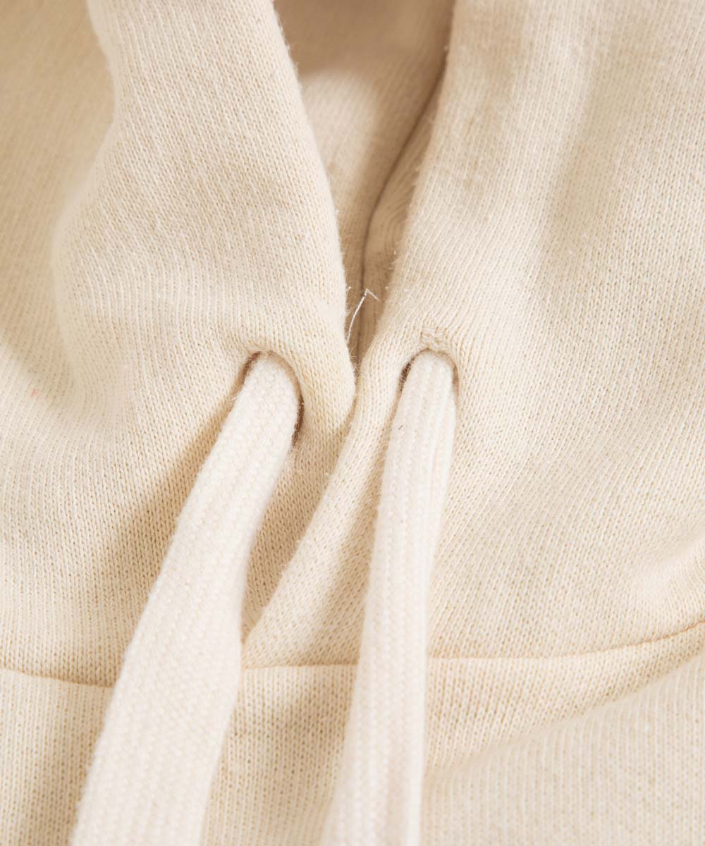 オーガニックコットンMIXスウェットパーカー【裏毛起毛】【コットン100％】