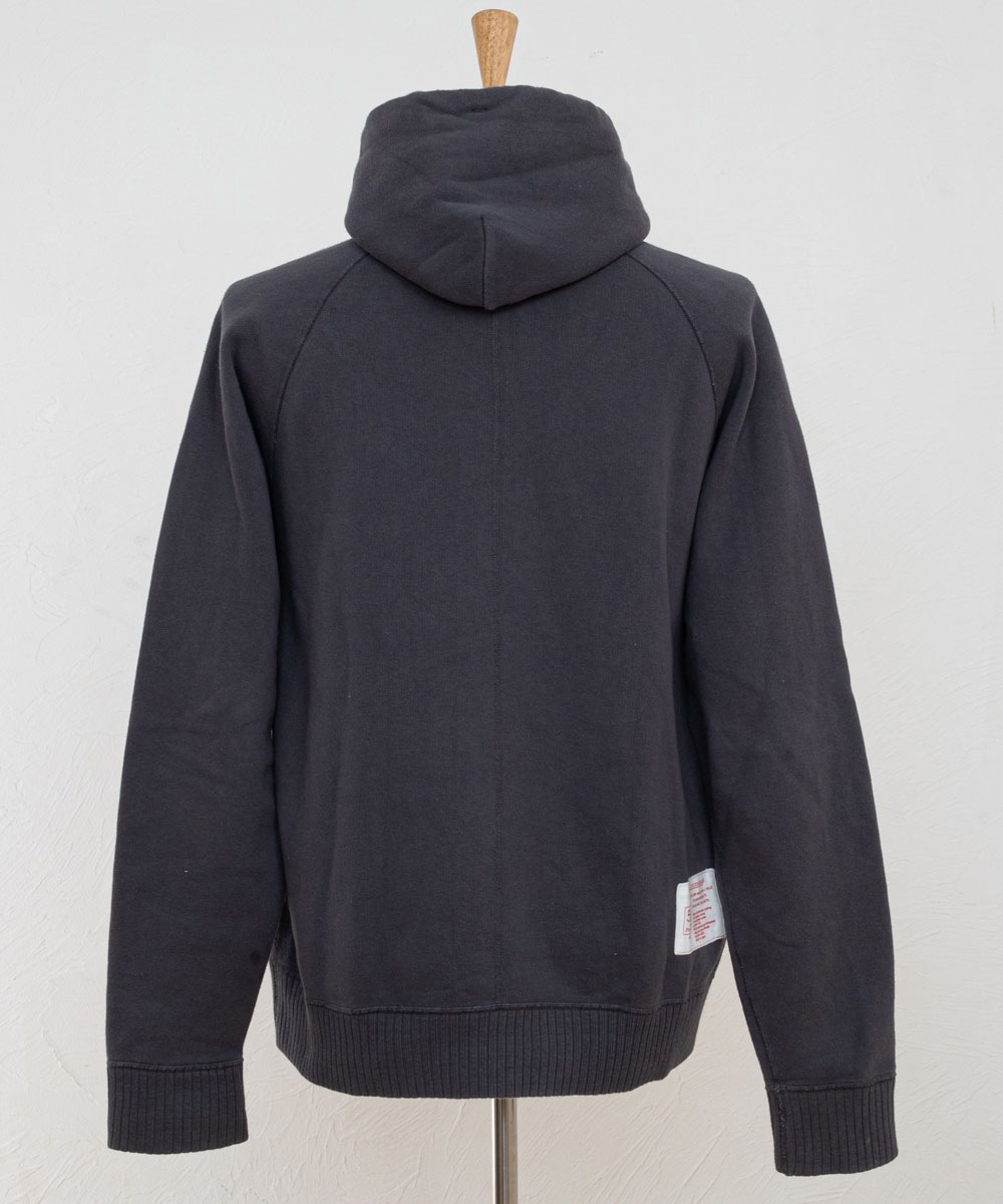 オーガニックコットンMIXスウェットパーカー【裏毛起毛】【コットン100％】