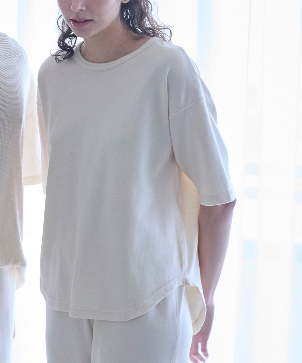 モイストポンチ五分袖Tシャツ【ポンチ】