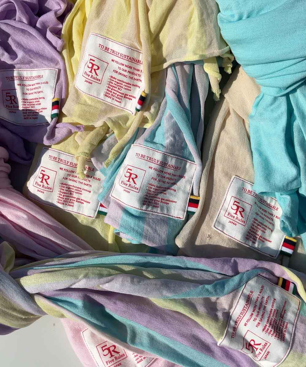 カラフルガーゼストール【天竺】【コットン100%】