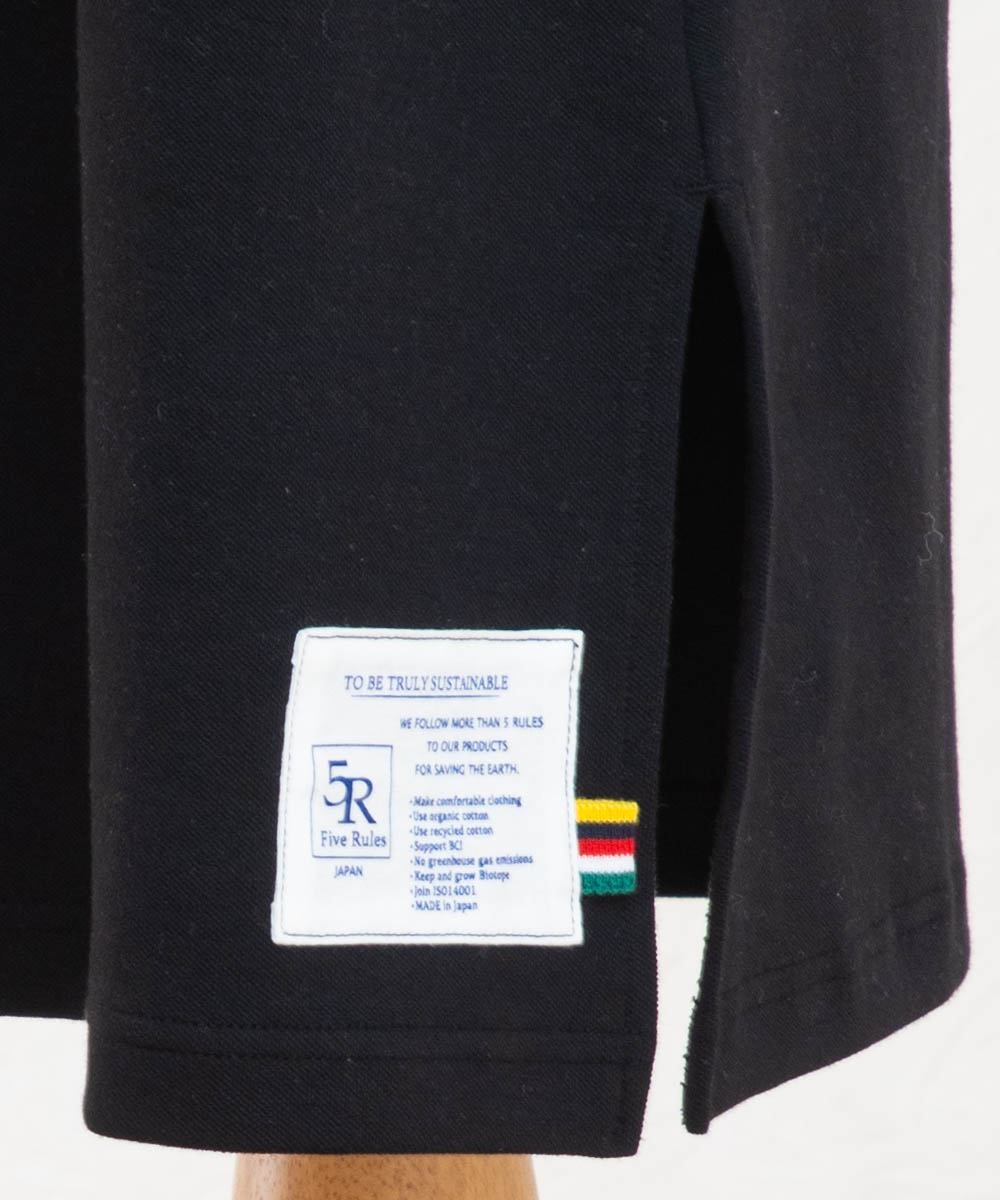 フード付きワンピース【ソフトダンボールニット生地】【コットン100%】