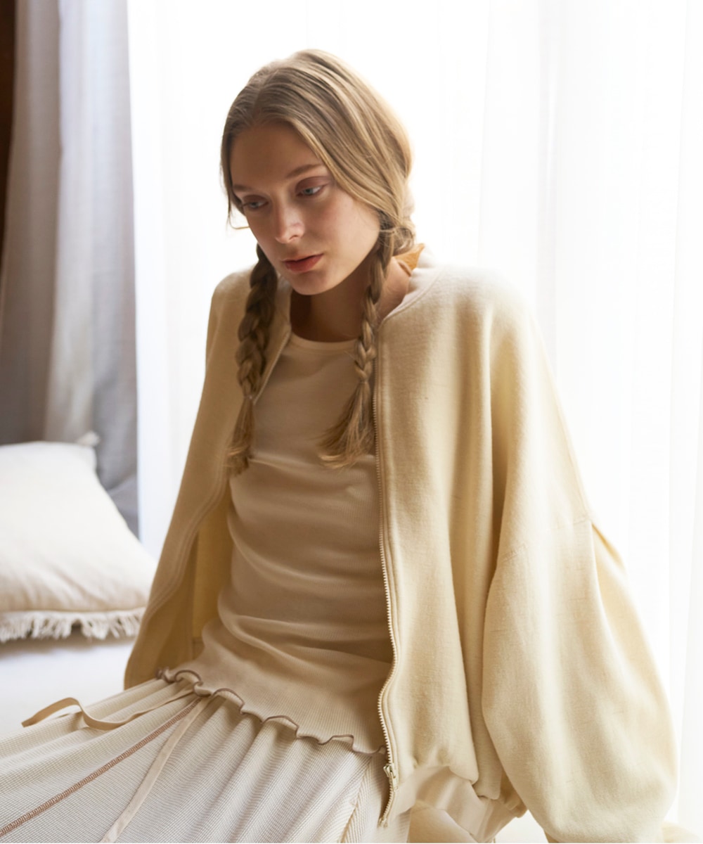 モイストブルゾン【表アルパカダンボールニット】｜Five Rules公式通販