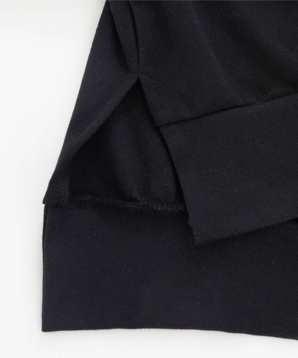 クロップド丈スウェット【ソフトダンボールニット生地