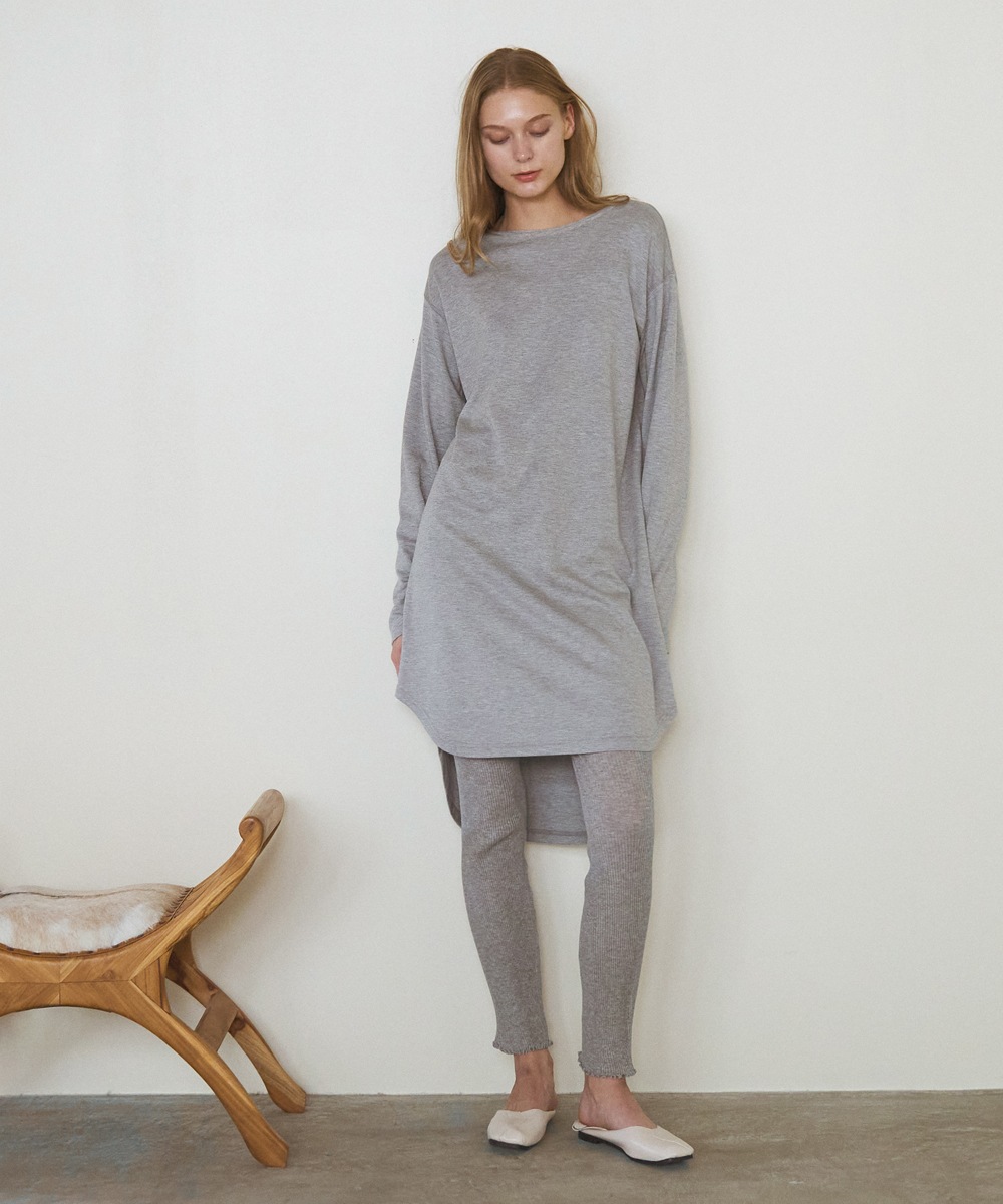 モイスト10分丈レギンス【プリーツ】