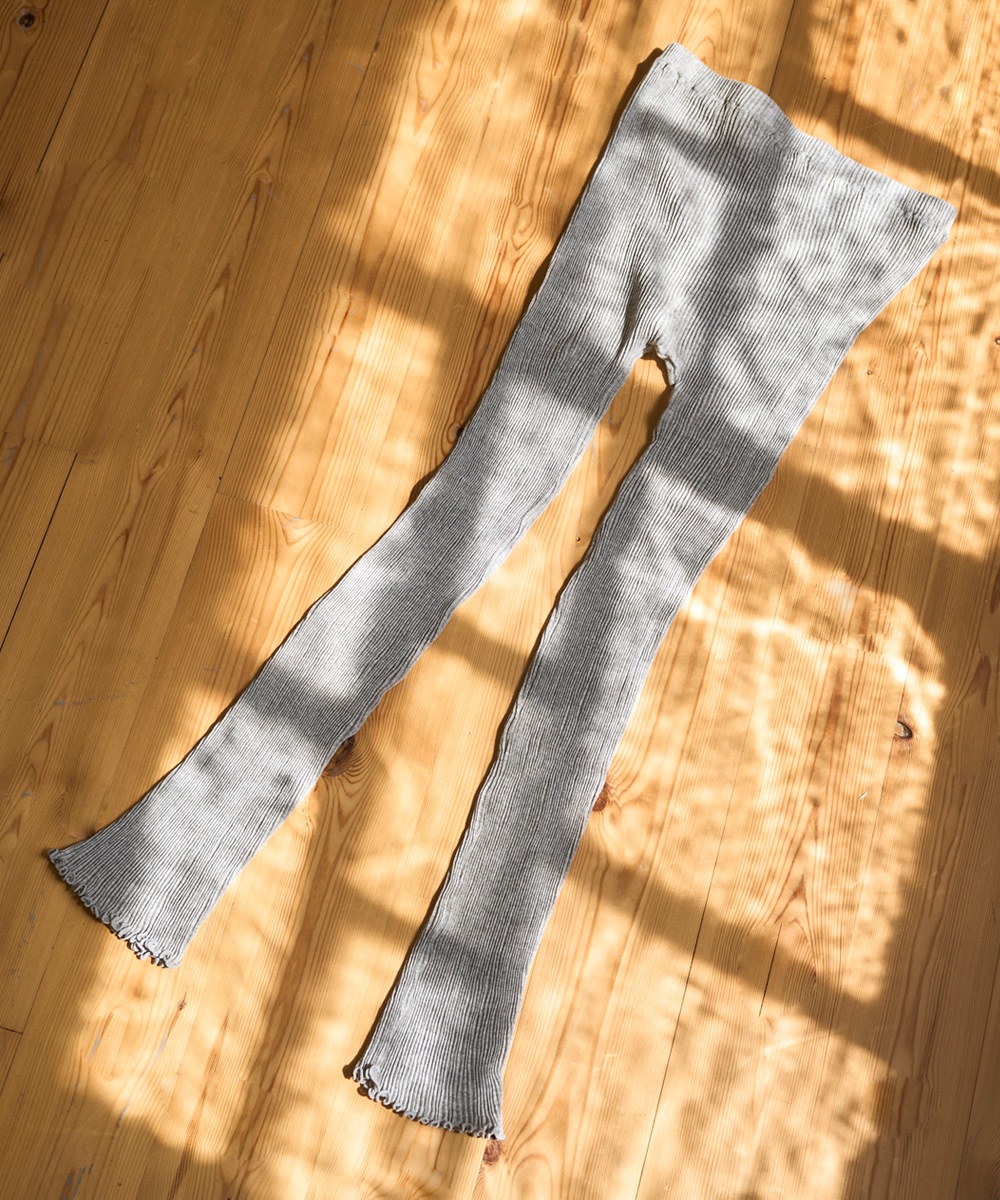 モイスト10分丈レギンス【プリーツ】