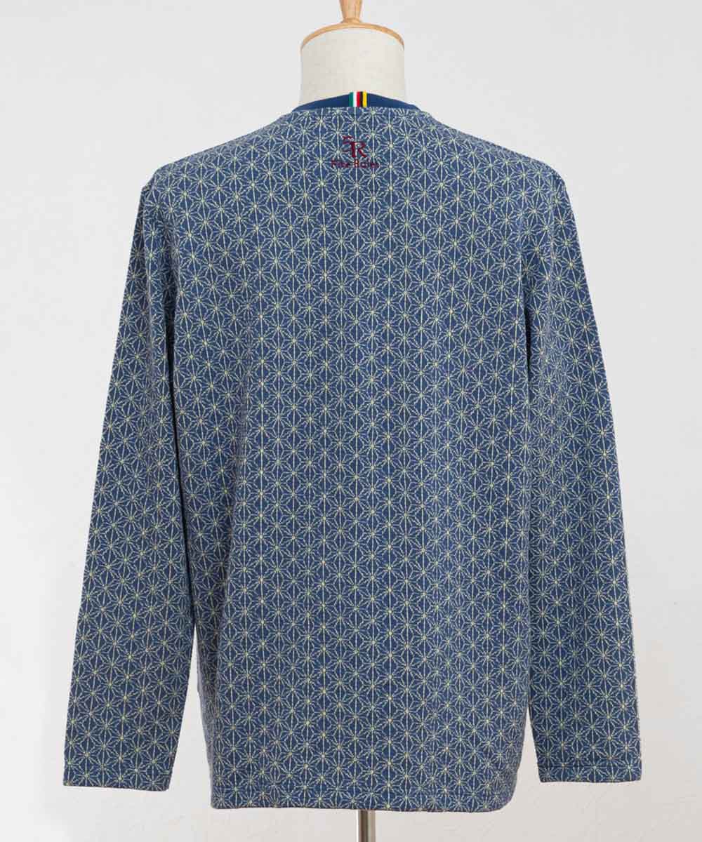 長袖Ｔシャツ【ジャガード天竺】【コットン100%】